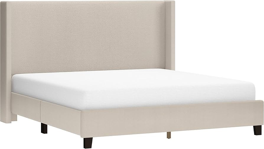 Hillsdale, Holborn Upholstered King Bed, Beige | Amazon (US)