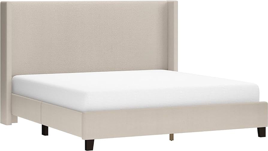 Hillsdale, Holborn Upholstered King Bed, Beige | Amazon (US)