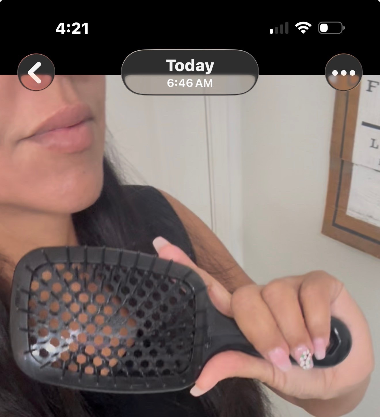 Best detangler brush with  soft bristles . ￼

#LTKOver40 #LTKBeauty #LTKdayinmylife