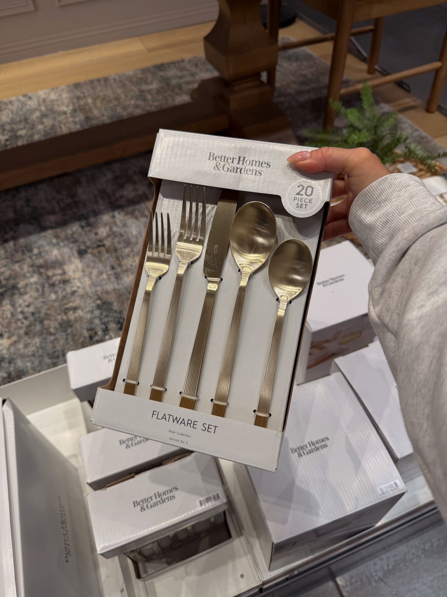 Gold flatwarsilver's

#LTKdayinmylife #LTKMothersDay #LTKHome