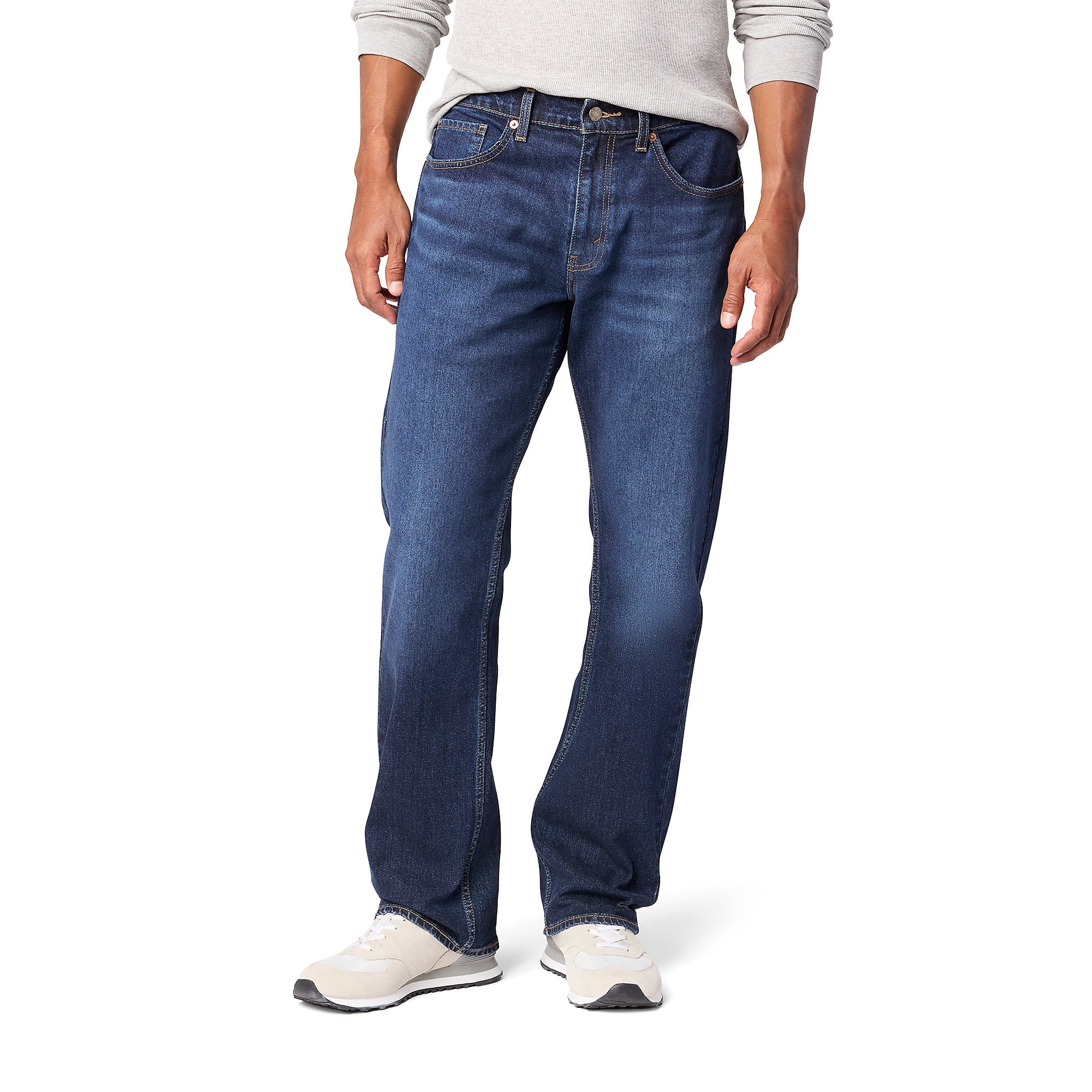 Levi Strauss Signature Men's and Big and Tall Relaxed Fit Jeans | Walmart (US)