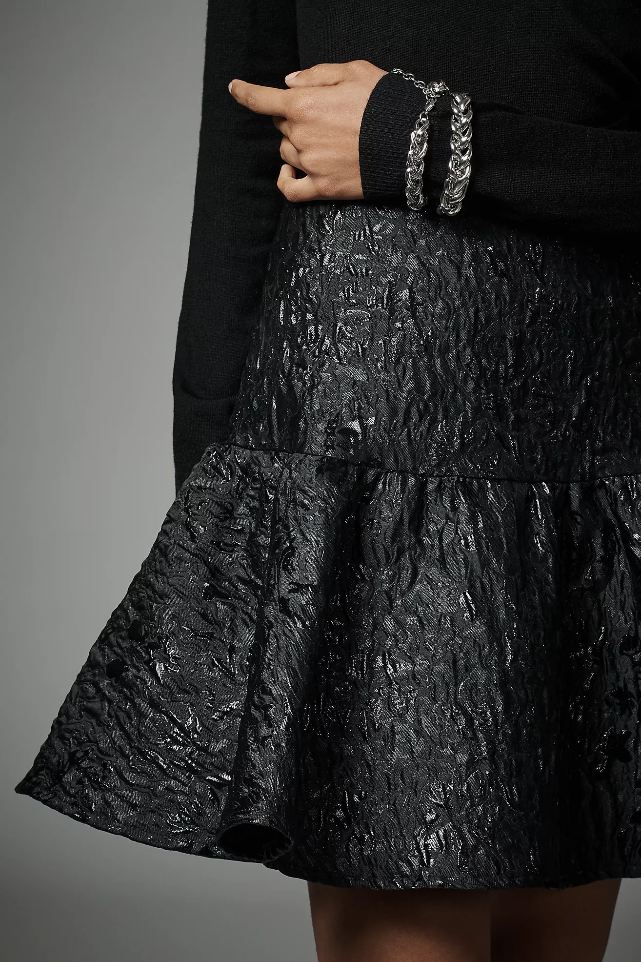 Avec Les Filles Ruffle Mini Skirt | Anthropologie (US)