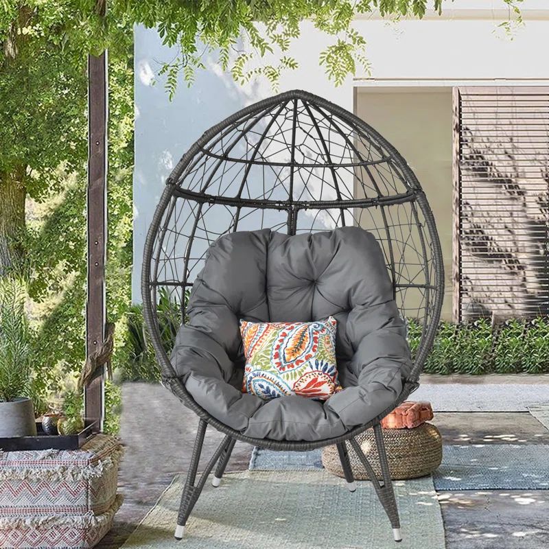 Anilyn Wicker Outdoor Lounge Chair | Wayfair North America