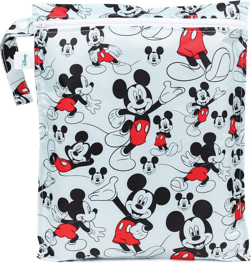 Bumkins Waterproof Wet Bag, Disney Washable, Reusable for Travel, Beach, Pool, Stroller, Diapers,... | Amazon (US)