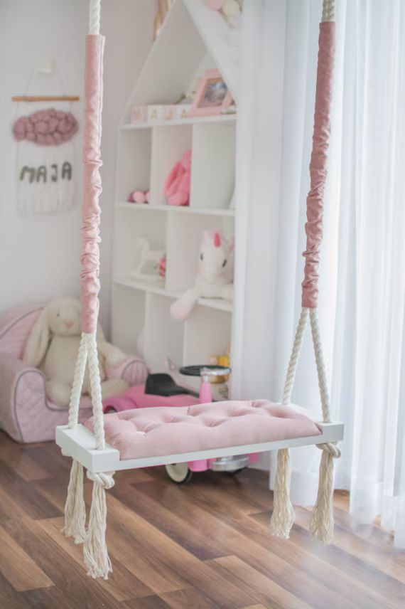 Swing MEDIUM OhSwing 60x25 - Pink Glamor. For children! | Etsy (US)