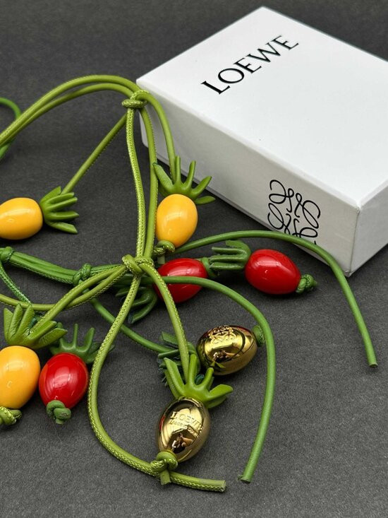 ✨ LOEWE Fruit Charm Set | Multicolor Tomato & Lemon Bag Charms ✨ | Poshmark