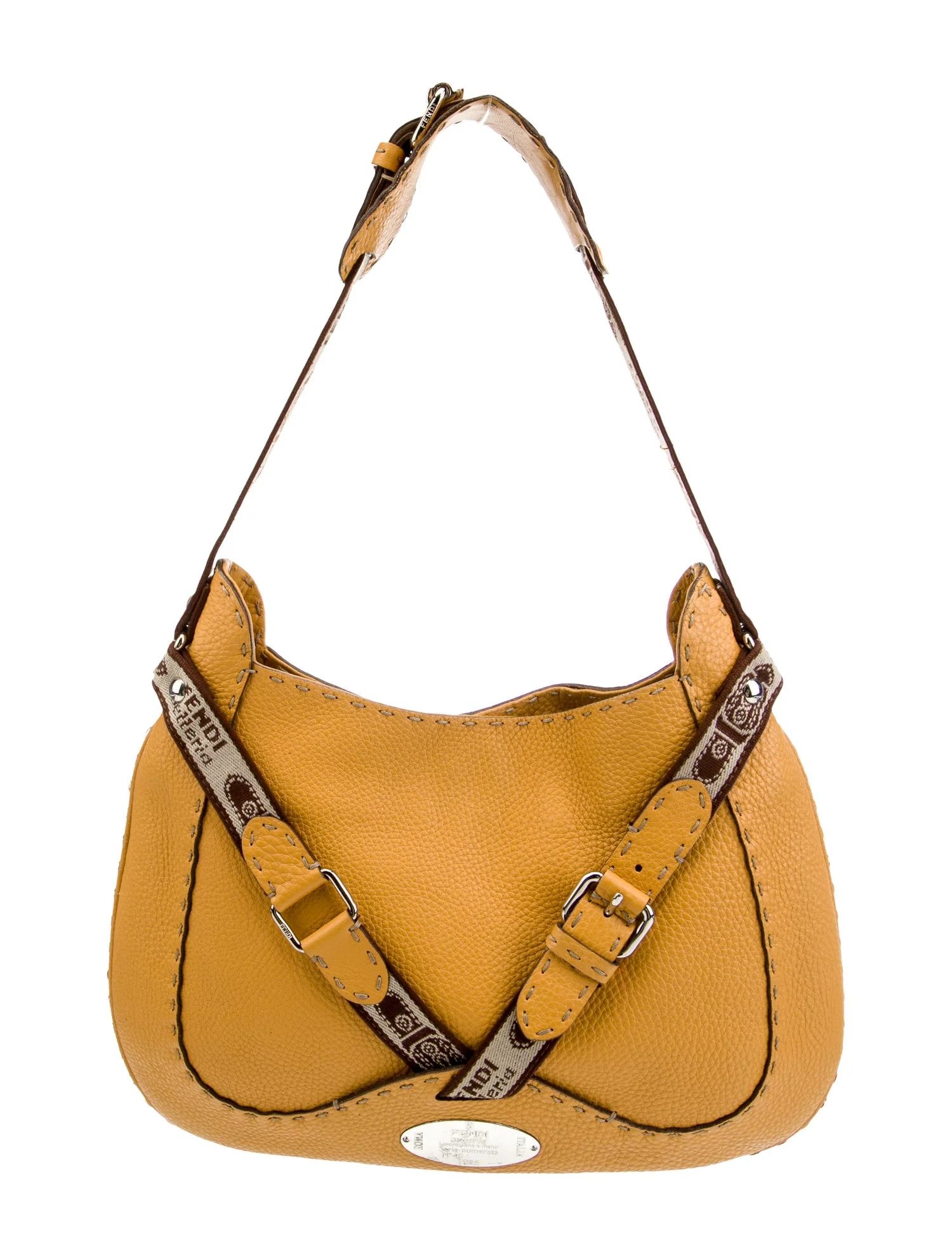 Selleria Leather Buckle Hobo Bag | The RealReal