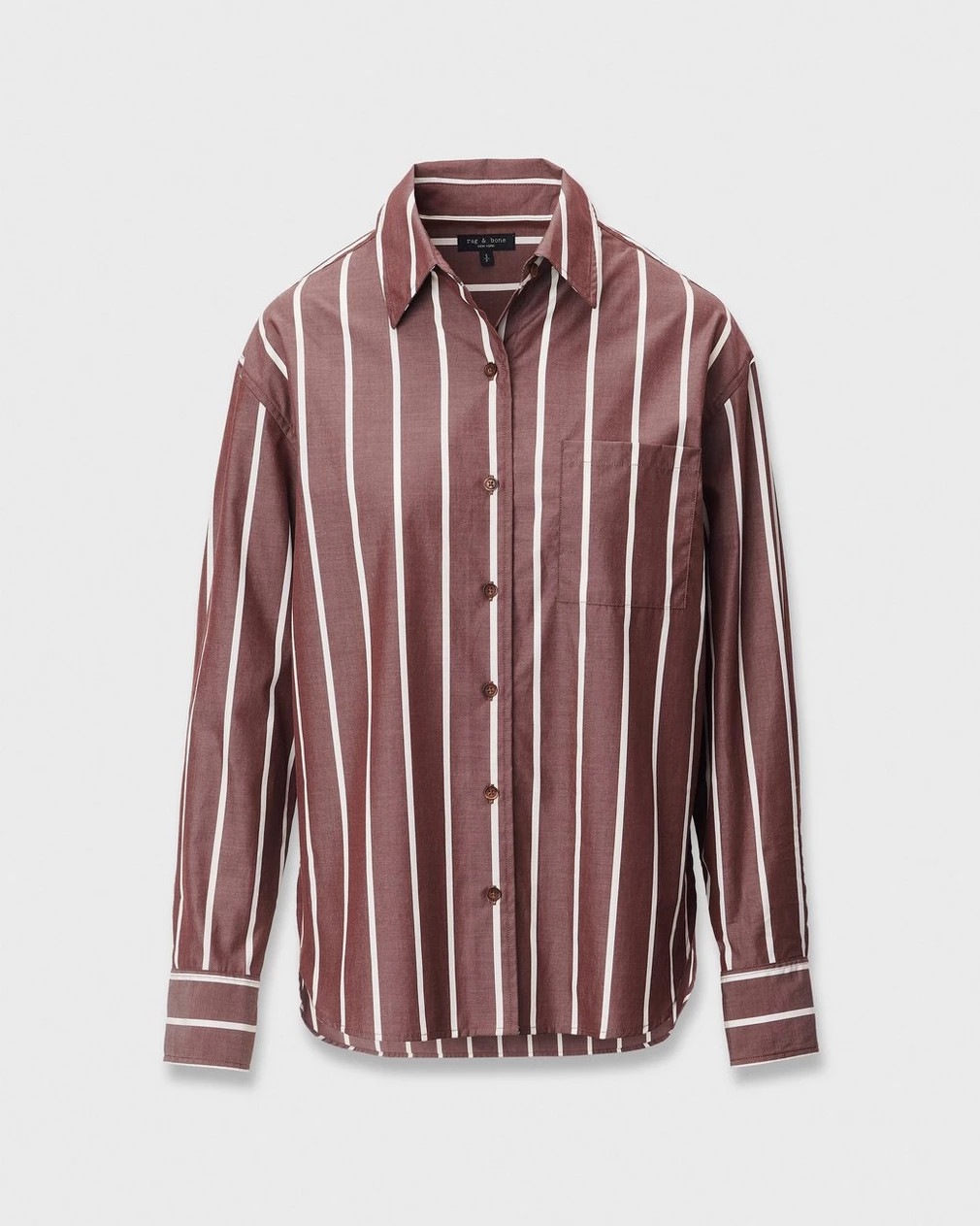 Buy Connie Striped Poplin Shirt for USD 268.00 | rag & bone | rag & bone