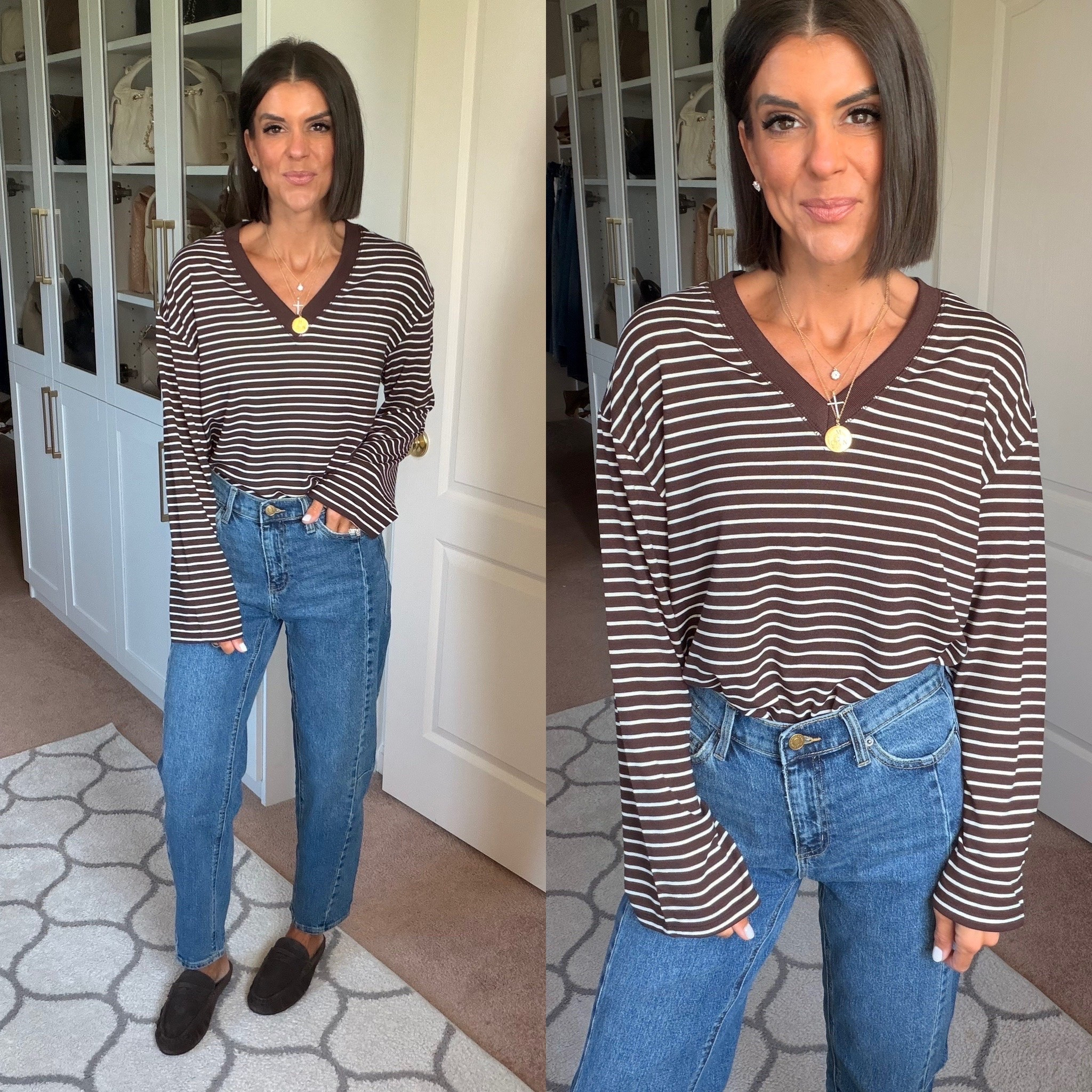 Love this Walmart tee! Size xs 
Size 0 in jeans

#LTKSaleAlert #LTKSeasonal #LTKmomlife