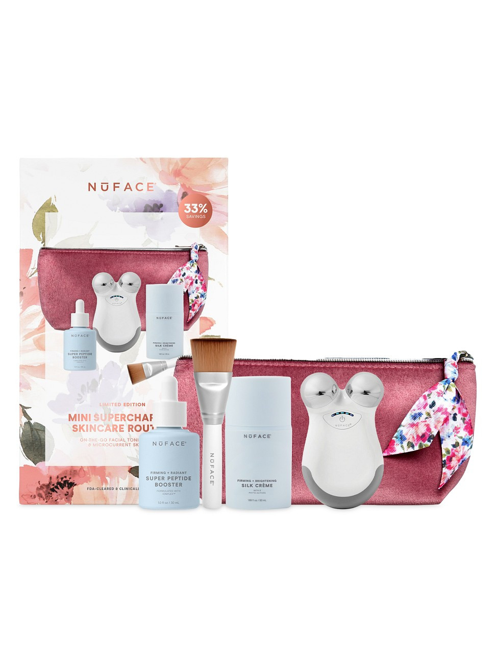 Nuface Mini Supercharged Skincare Routine | Saks Fifth Avenue