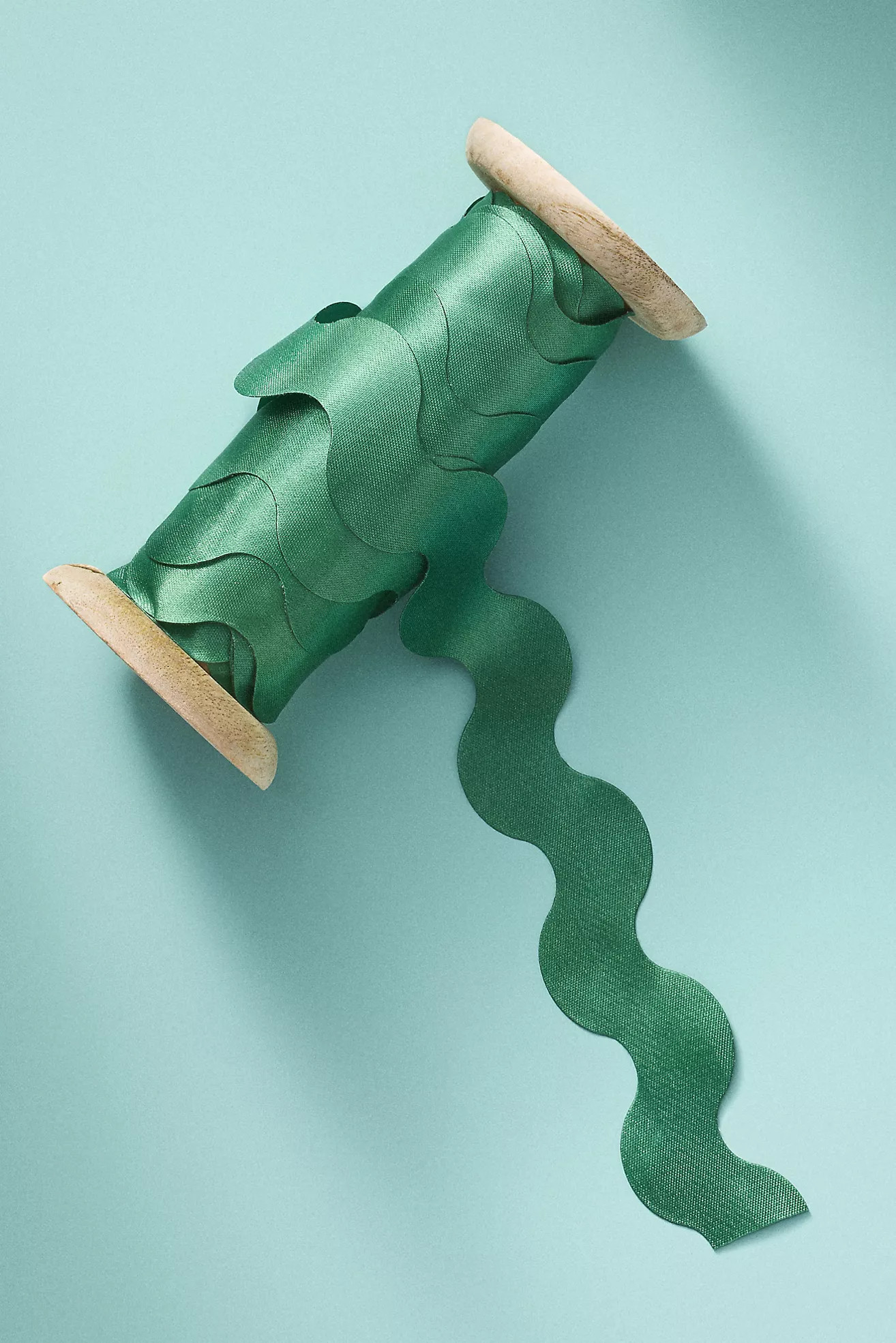 Satin Rickrack Gift Ribbon | Anthropologie (US)