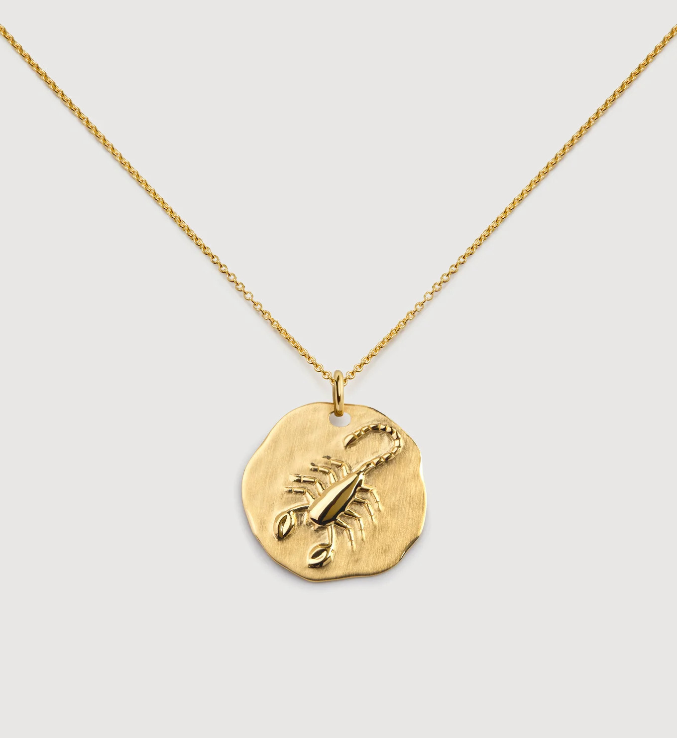 Scorpio Zodiac Chain Necklace | Monica Vinader (Global)