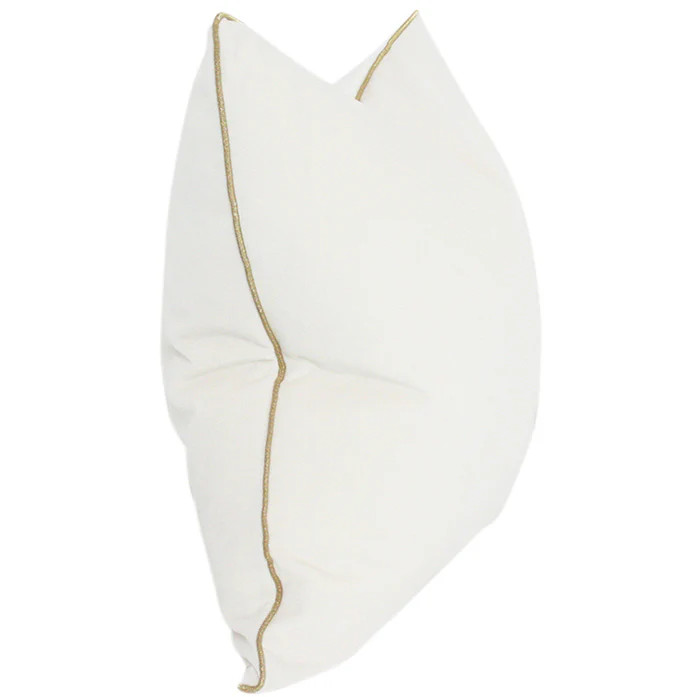 White Velvet with French Piping (color customizable) | Arianna Belle