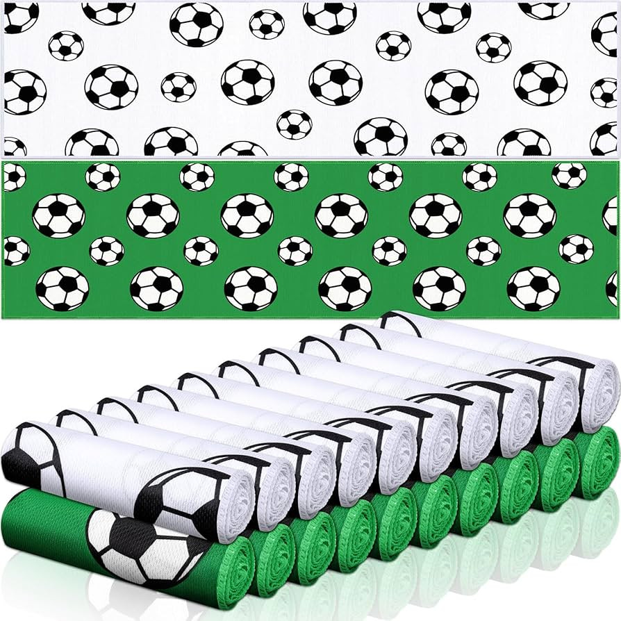 24 Pcs Sports Cooling Towels Baseball Basketball Softball 40 x 12 Inch Breathable Soccer Football... | Amazon (US)