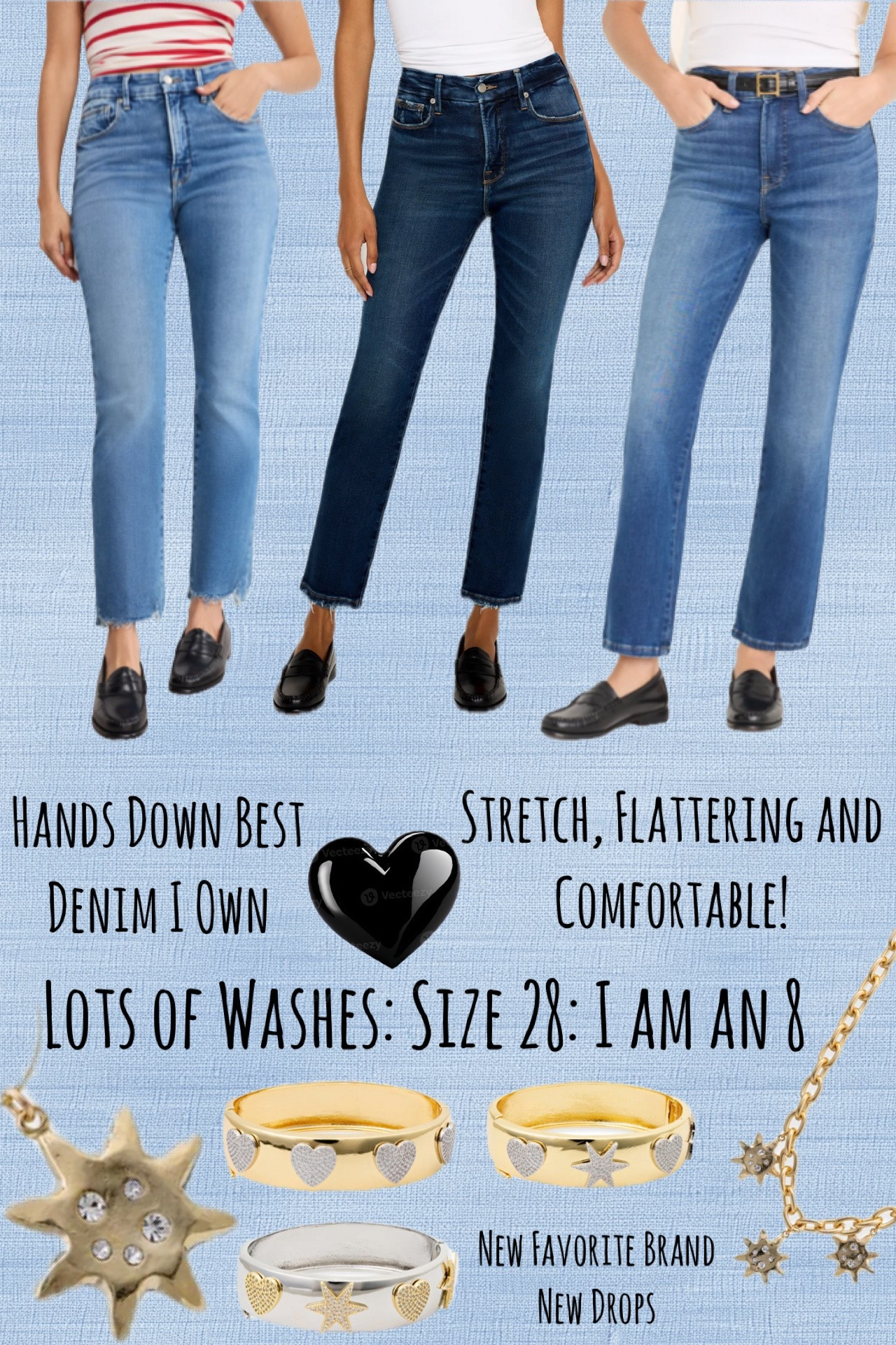 Best Jeans! 
Good American

#LTKdayinmylife #LTKootd #LTKgrwm