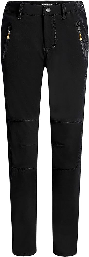 Camii Mia Women's Winter Warm Outdoor Slim Windproof Waterproof Ski Snow Fleece Hiking Pants | Amazon (US)