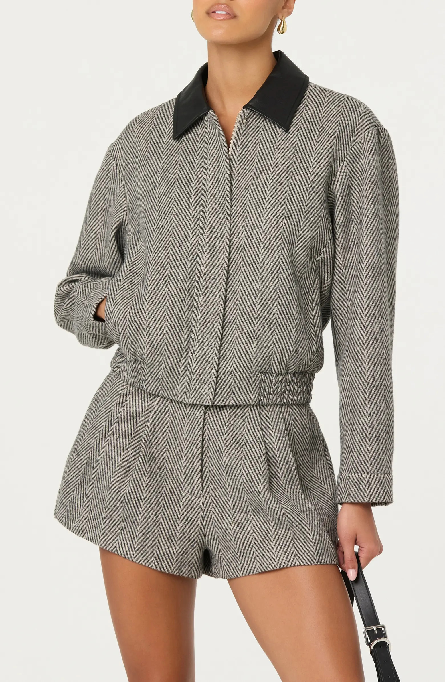 Nelly Herringbone Jacket | Nordstrom