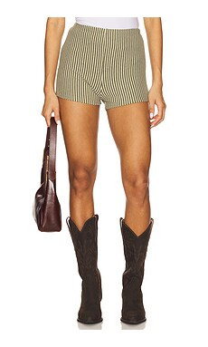 LIONESS Reborn Mini Short in Sage from Revolve.com | Revolve Clothing (Global)