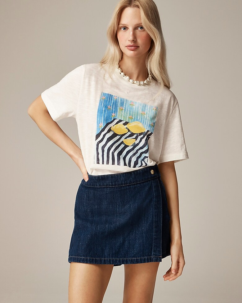 Relaxed-fit "Lemons"graphic T-shirt | J. Crew US