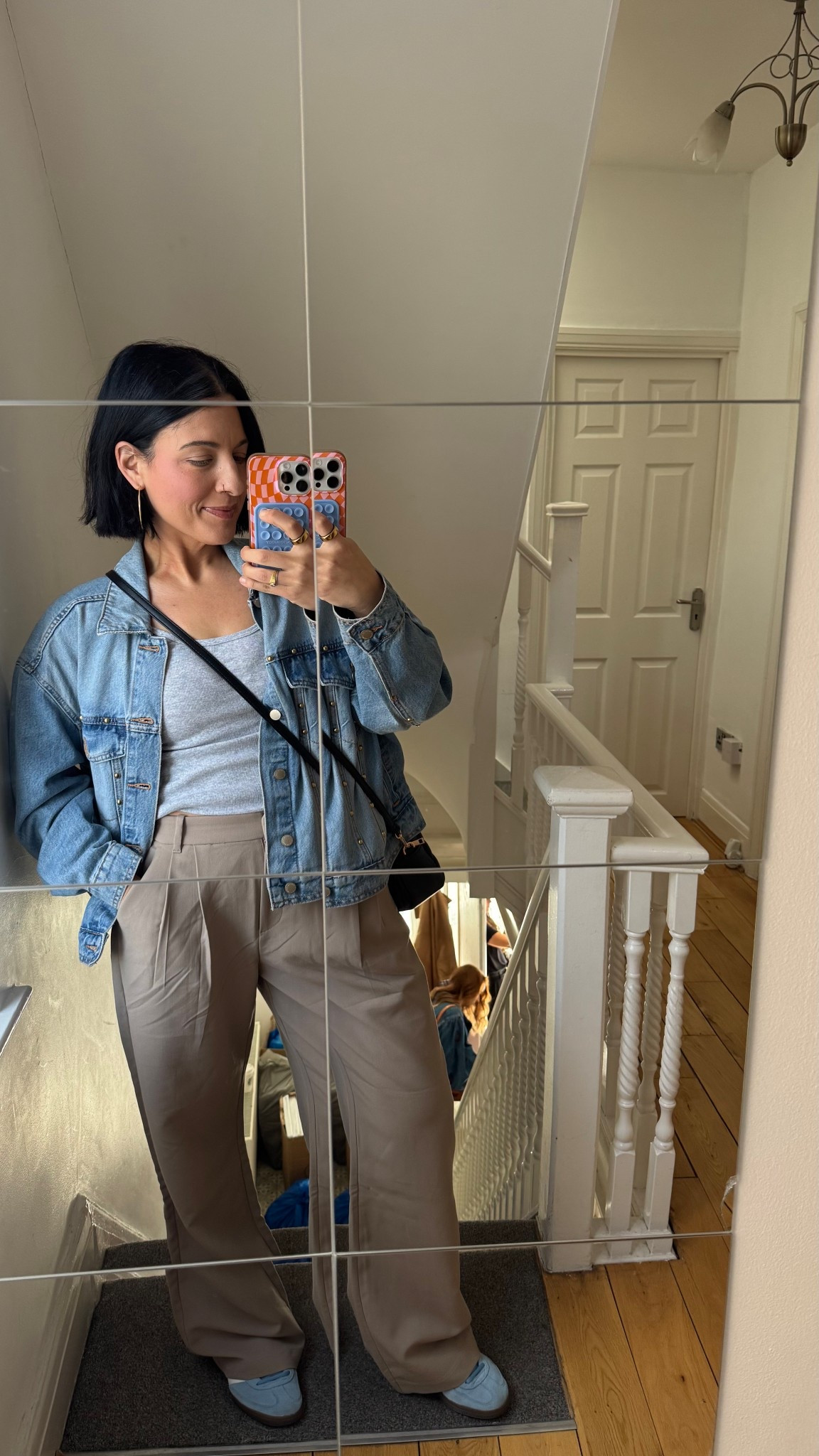 casual spring ootd : london 

#LTKSeasonal #LTKShoeCrush #LTKStyleTip