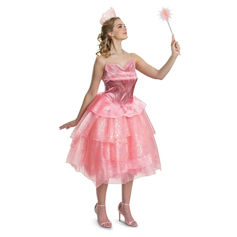 Universal Pictures’ Wicked Glinda Deluxe Adult Costume | Walmart (US)