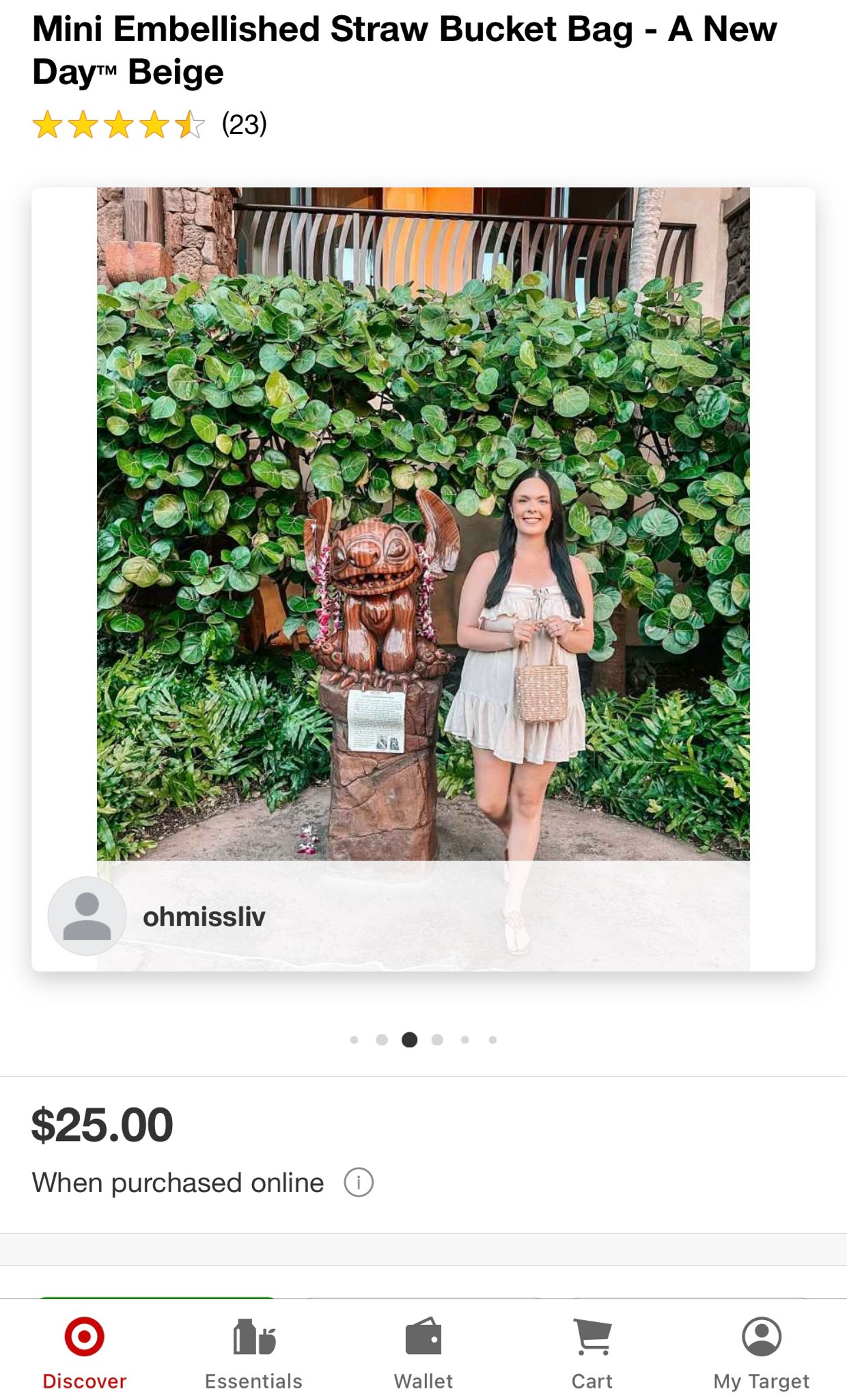 You might recognize a familiar face on Target’s website ❤️🛒 #TargetStyle 

Currently I’m picture # 10, the first one after the professional promotional photos!🥹

Maybe one day I’ll be able to attend a Target sponsored event. Someday…💭

But until then, I get SO many compliments on this vacation ready purse. It is SO cute for a vacay date night or simply an accessory to dress your casual UP… you know what I mean?🤎

#LTKTravel #LTKItBag #LTKFindsUnder50