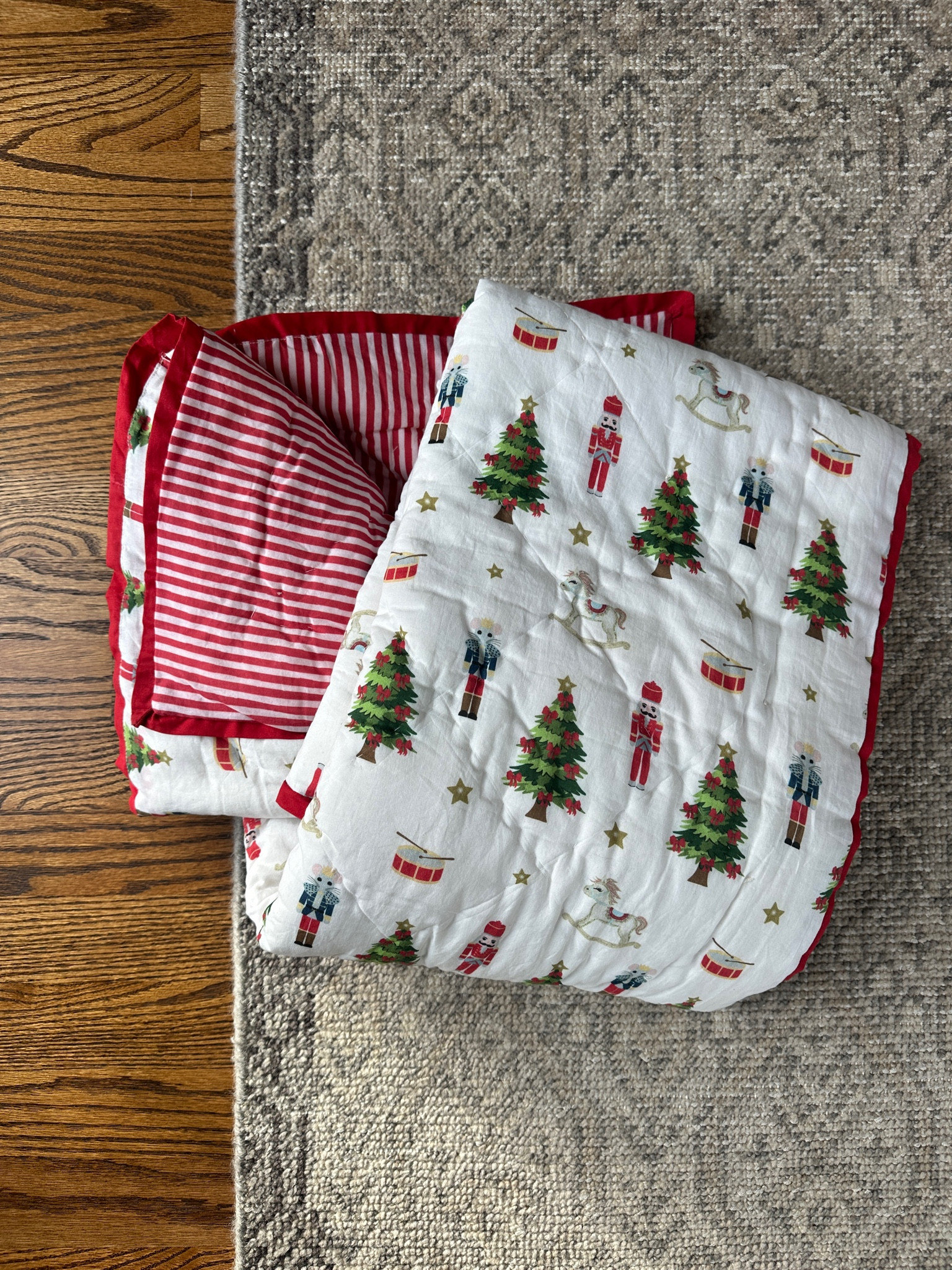 Holiday baby blanket, Christmas baby quilt, Christmas decor, nursery decor, newborn blanket

#LTKHoliday #LTKBaby #LTKSeasonal