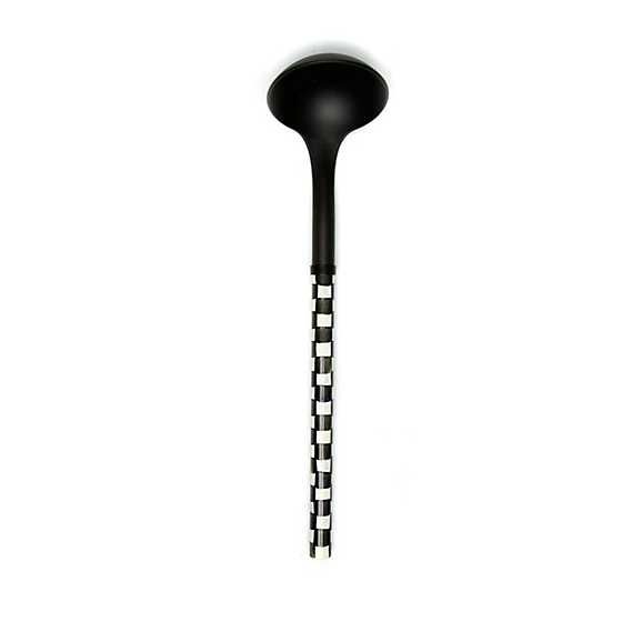 Courtly Check Ladle - Black | MacKenzie-Childs