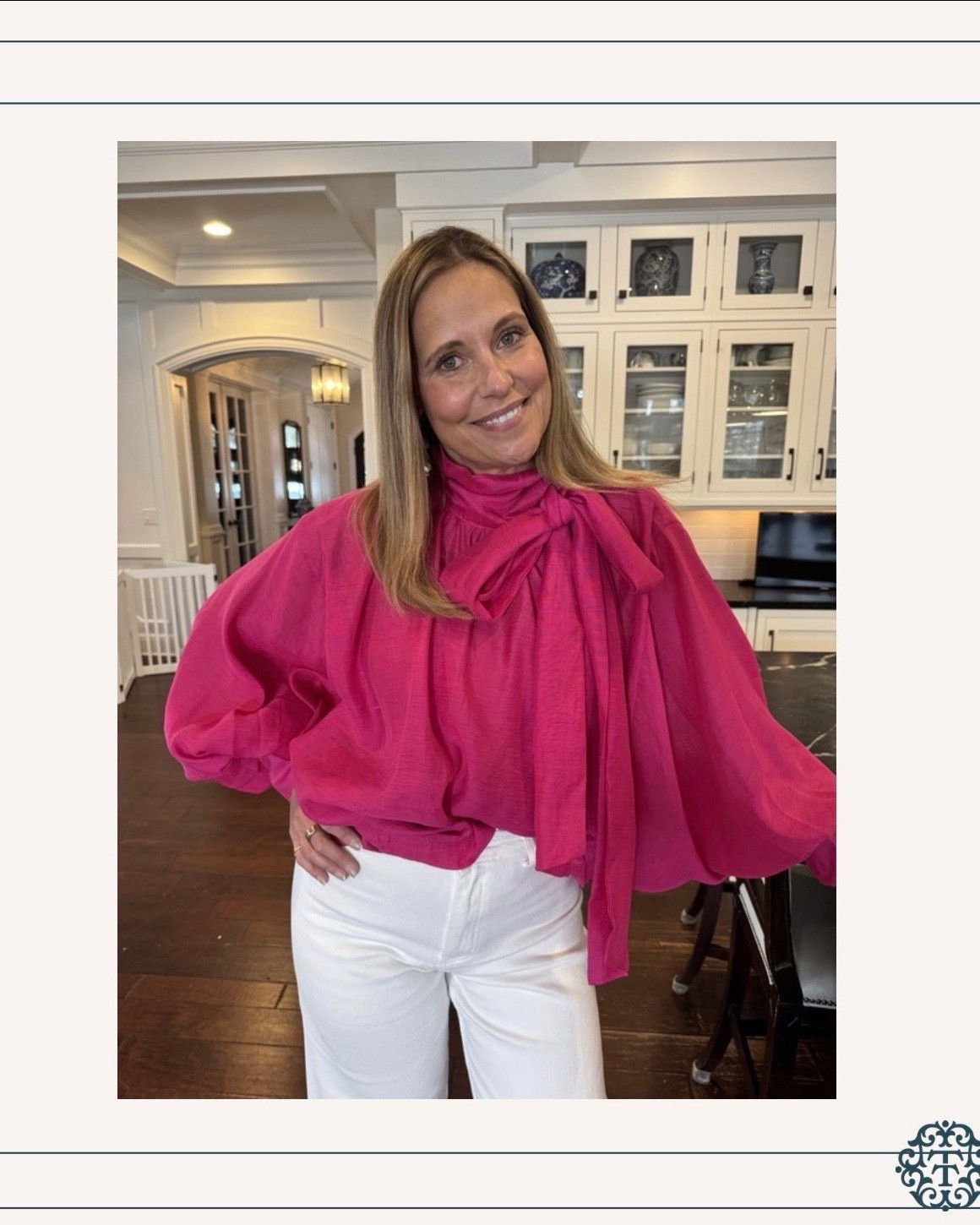 Love this elevated fit! The color is stunning and rocks any room. s

#LTKOver40 #LTKMidsize