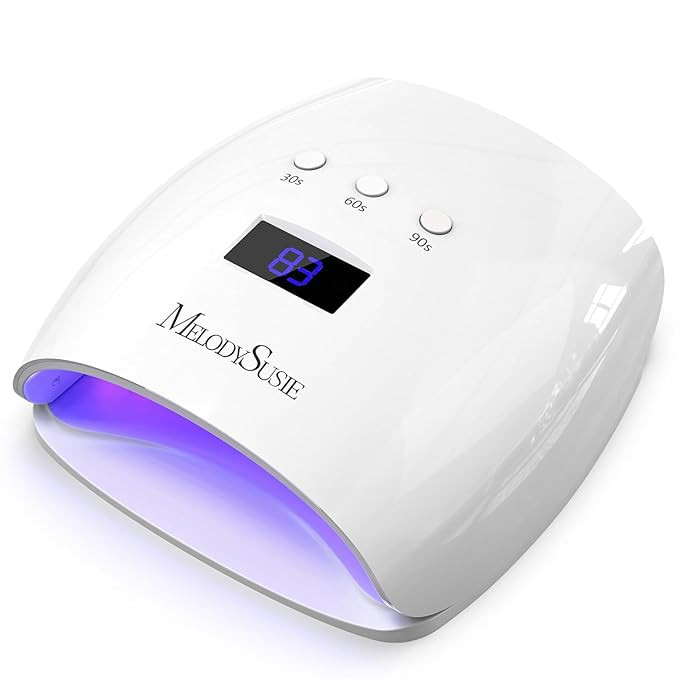 MelodySusie Professional UV LED Nail Lamp, P-Plus30I High Efficient Nail Dryer with 3 Timers & De... | Amazon (US)