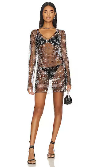 Girl Gang Tunic | Black Sheer Dress | Black Beach Cover Up | Black Sexy Dress | Black Beach Dress | Revolve Clothing (Global)