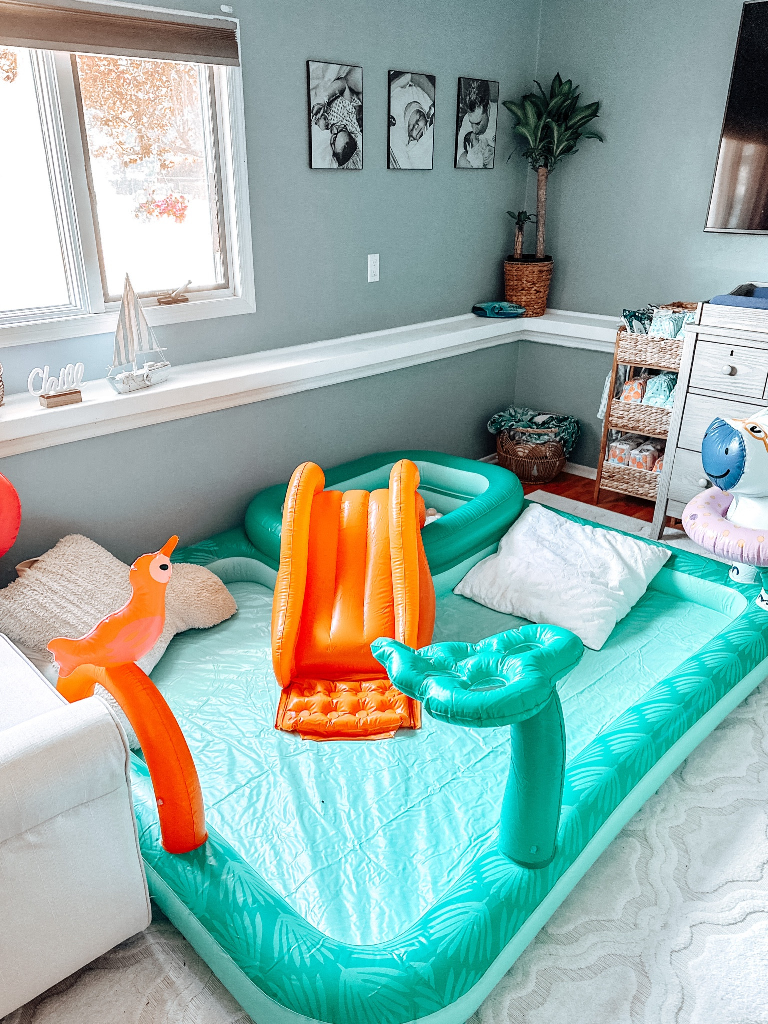 Mom baby room hack🏝️

#LTKhome #LTKfamily #LTKkids