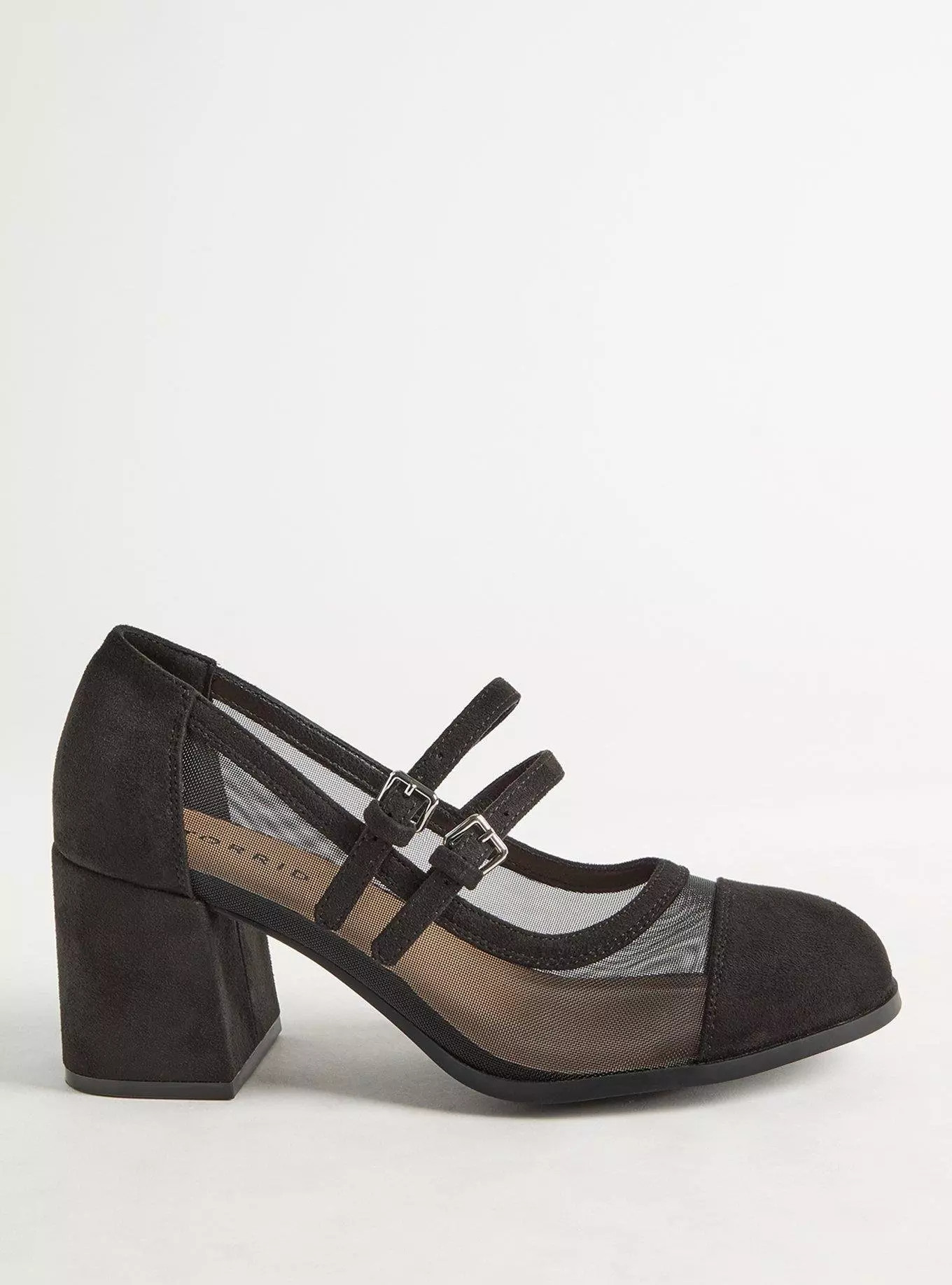 Double Strap Mesh Heel (WW) | Torrid (US & Canada)