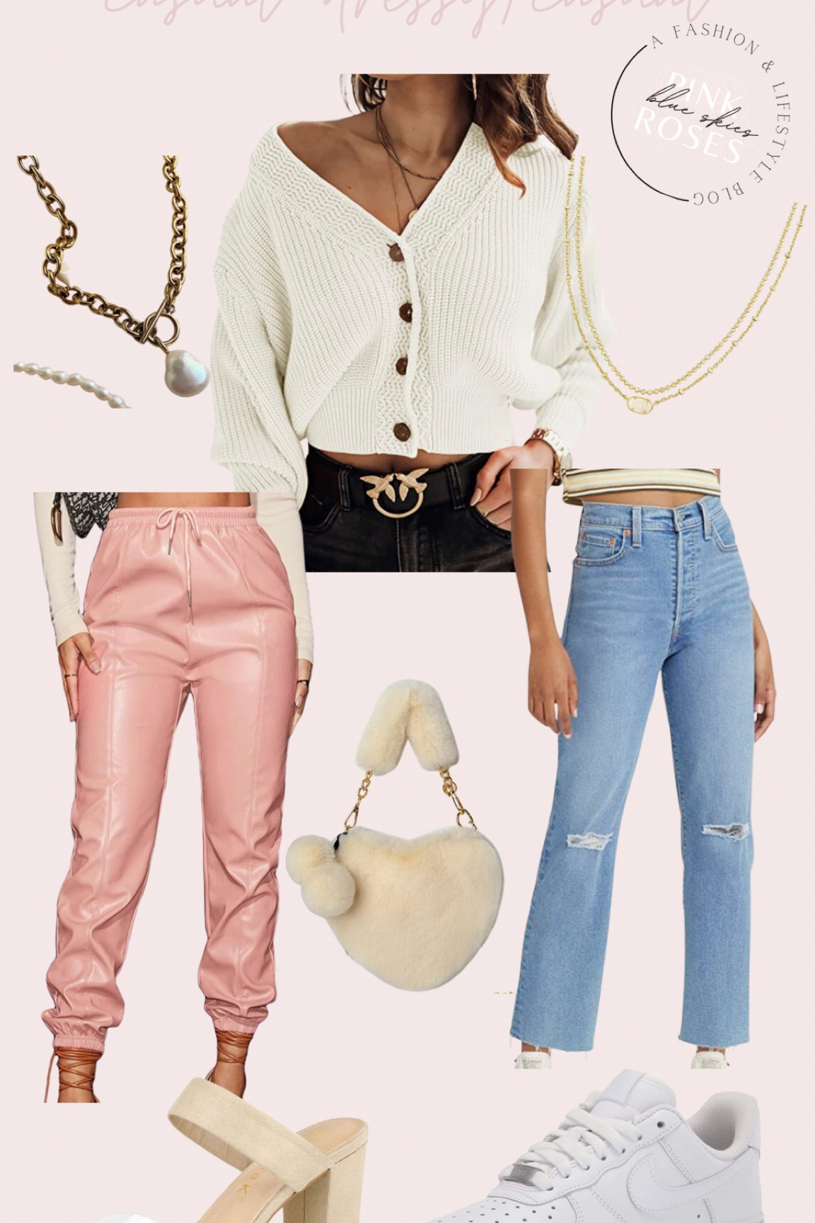 Last minute Valentine’s Day outfits that will arrive on time!

Whether you want to be a little dressed up or casual, this cropped cardigan will do just that. I recommend sizing up for a slouchier fit

#LTKSeasonal #LTKunder50 #LTKstyletip
