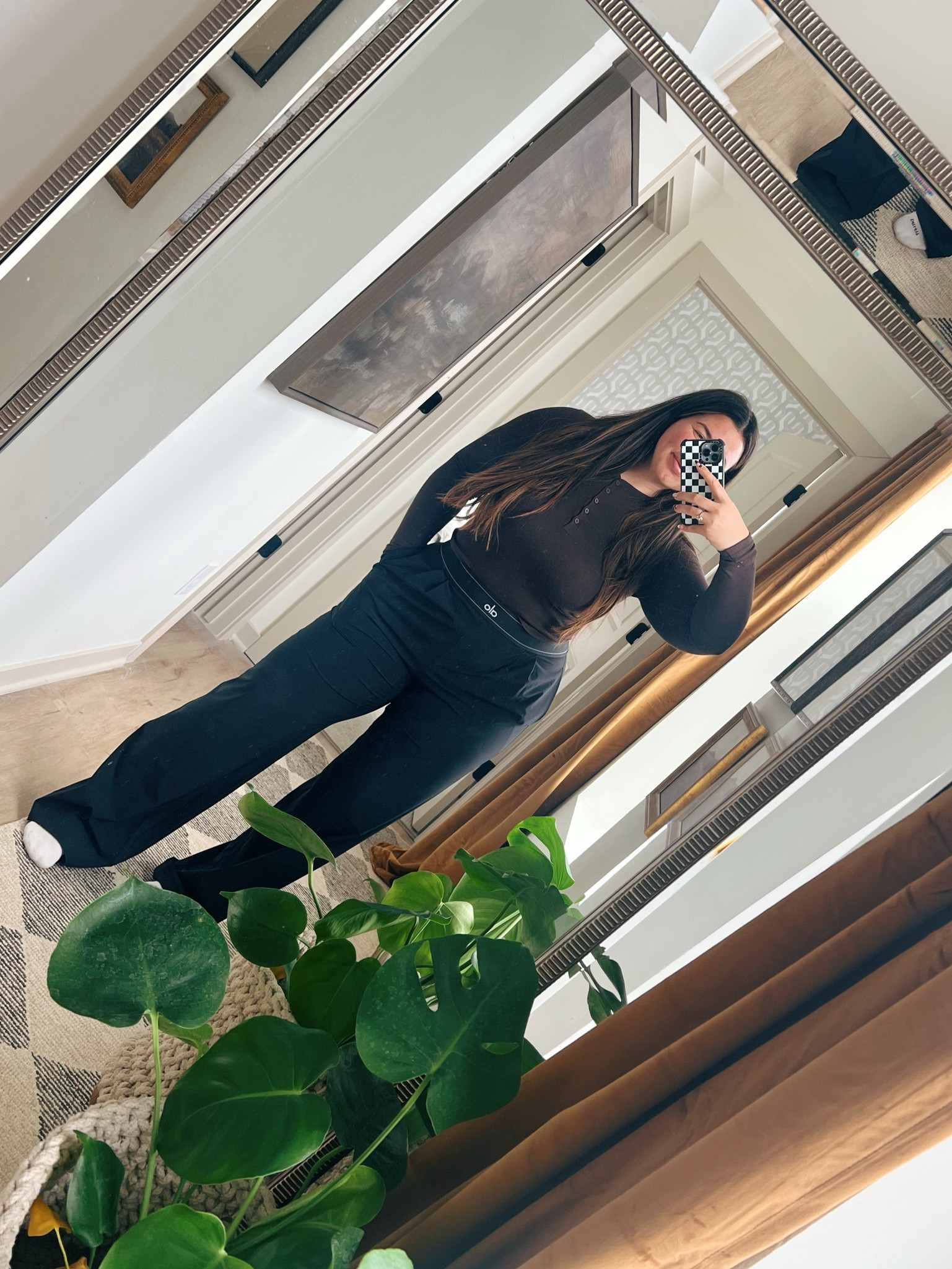 I will be purchasing many of these mini ribbed long sleeve shirts. 10/10. They are SO soft, I have them in the button style and crew neck style🤍