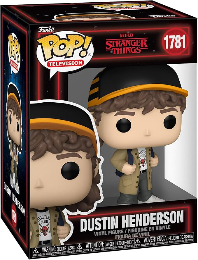 Funko Pop! TV: Stranger Things - Dustin Henderson - Collectable Vinyl Figure - Gift Idea - Offici... | Amazon (US)