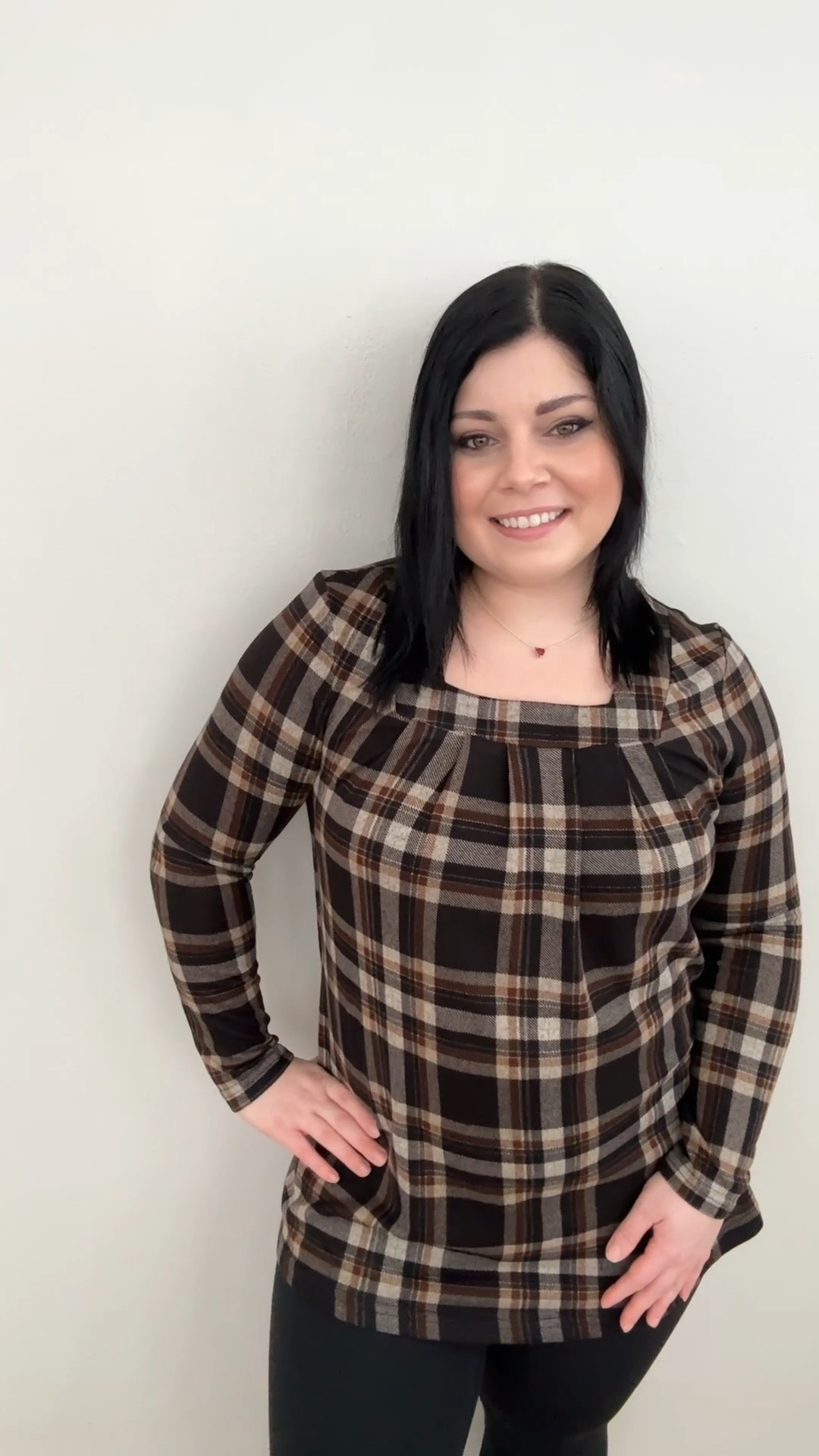 Plaid pleated square neckline knit top
Purple long tunic top

#LTKFindsUnder50 #LTKMidsize #LTKStyleTip