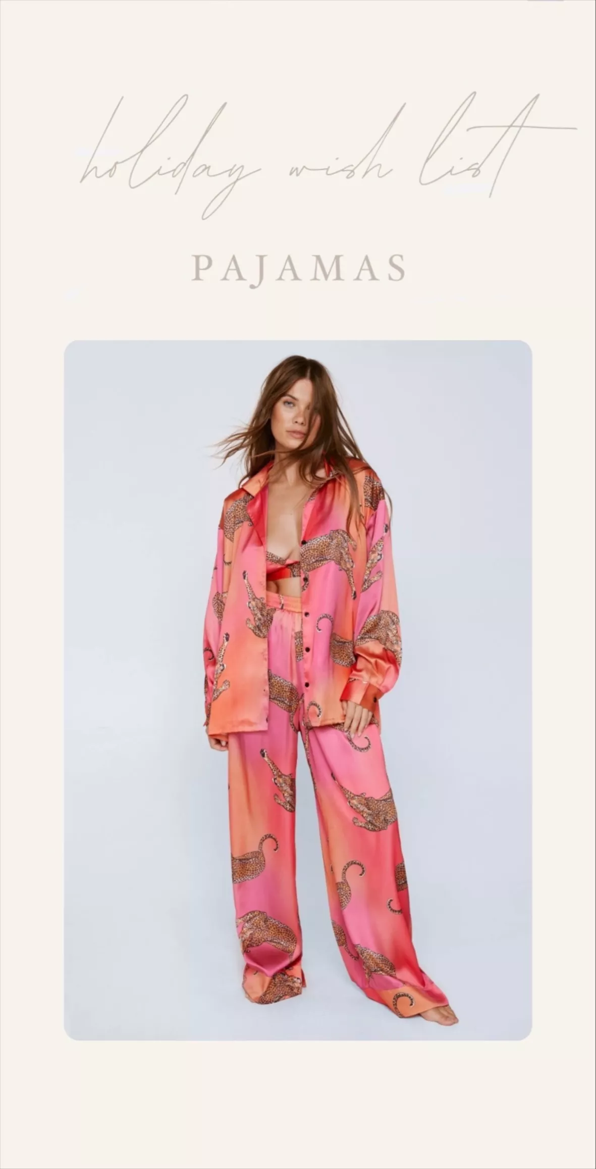 Pink Silk Bralette PJ Loungewear Set