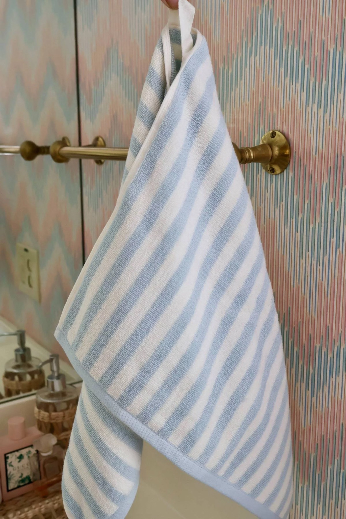 Need new towels for the bathroom? Try this blue and white striped hand towel from Target! 

#LTKFindsUnder50 #LTKFamily #LTKHome