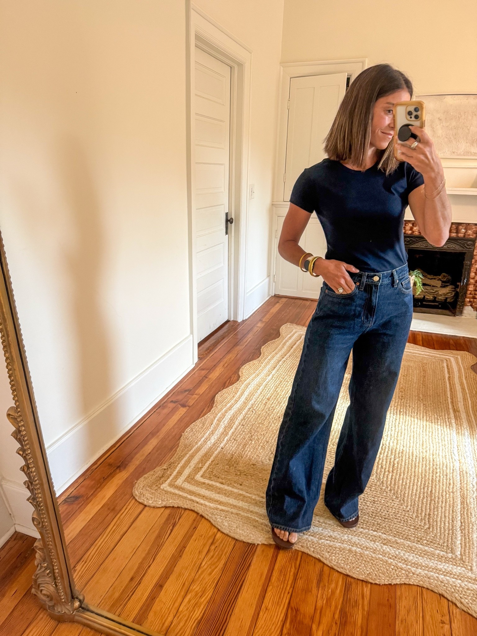 Small top , 24 denim I size down

#LTKmomlife #LTKgrwm #LTKSaleAlert
