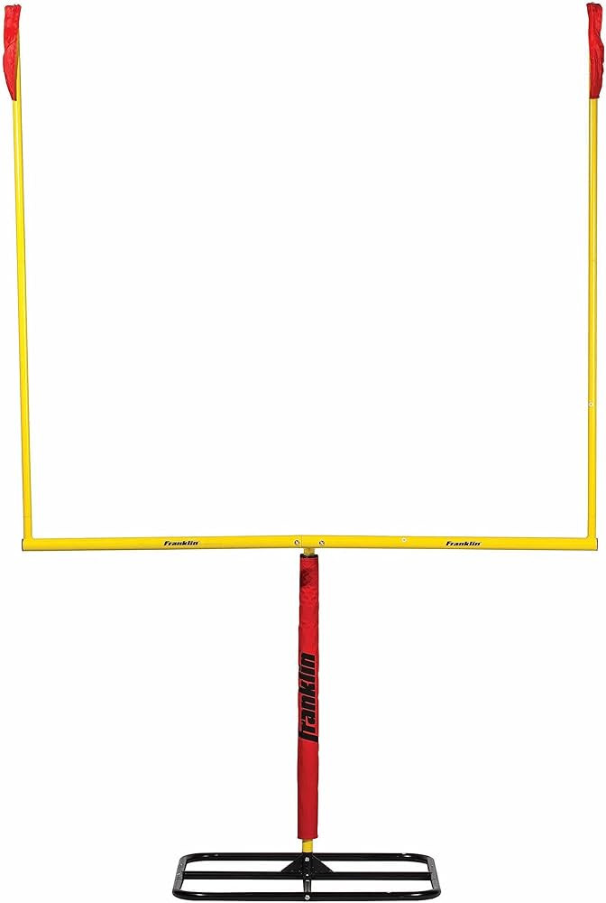 Franklin Sports Authentic Steel Football Goal Post 8.5' x 5.5' - Post for Kids - Football Goal Po... | Amazon (US)