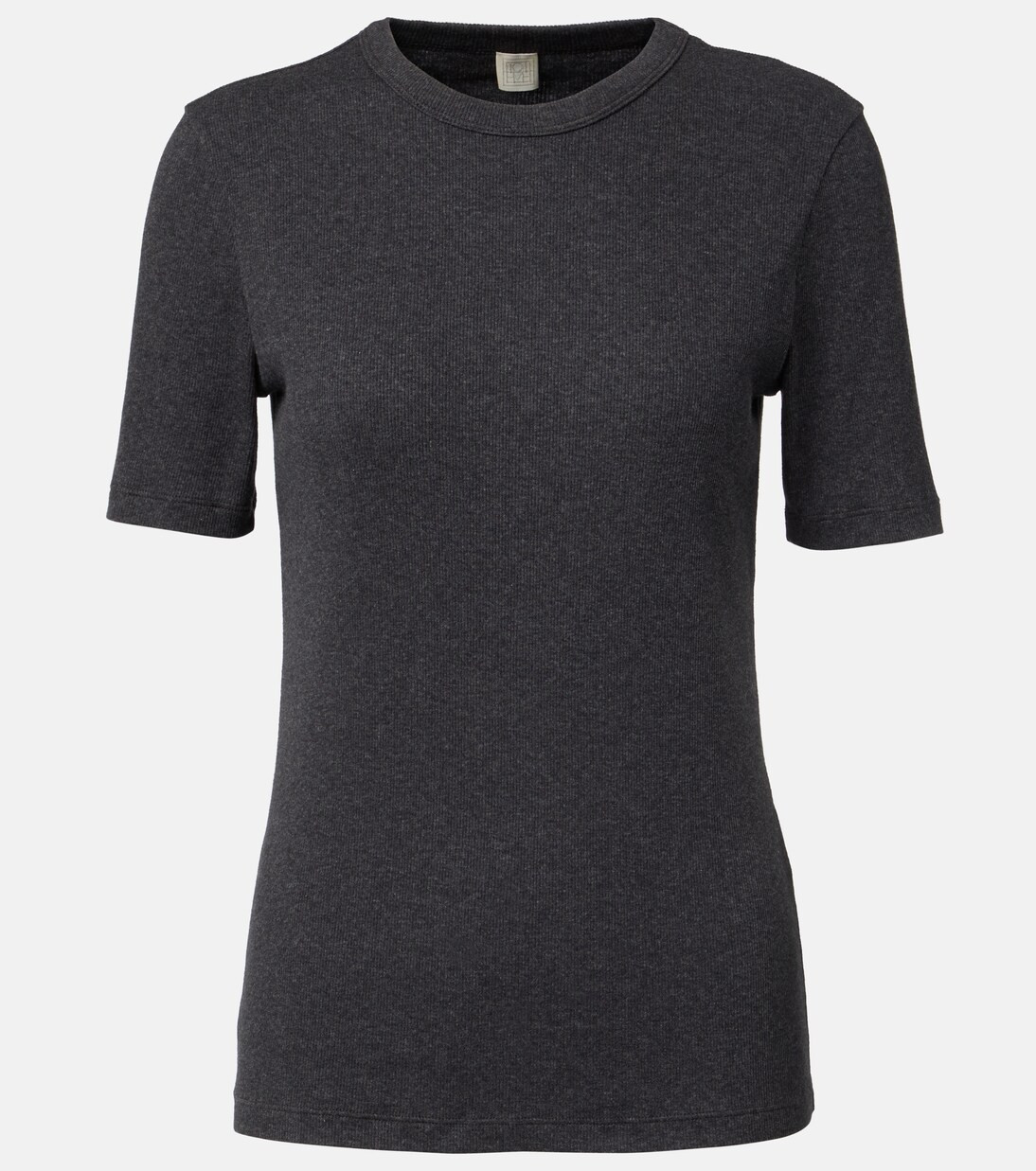 Ribbed-knit cotton-blend jersey top | Mytheresa (INTL)