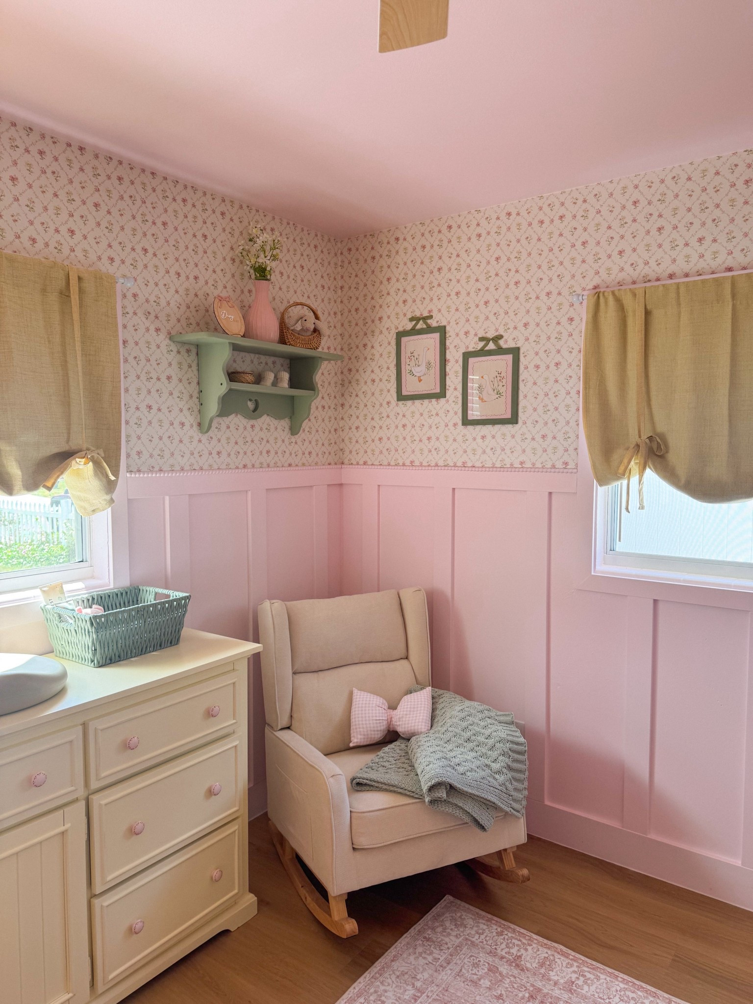 Baby girl nursery 

#LTKBaby