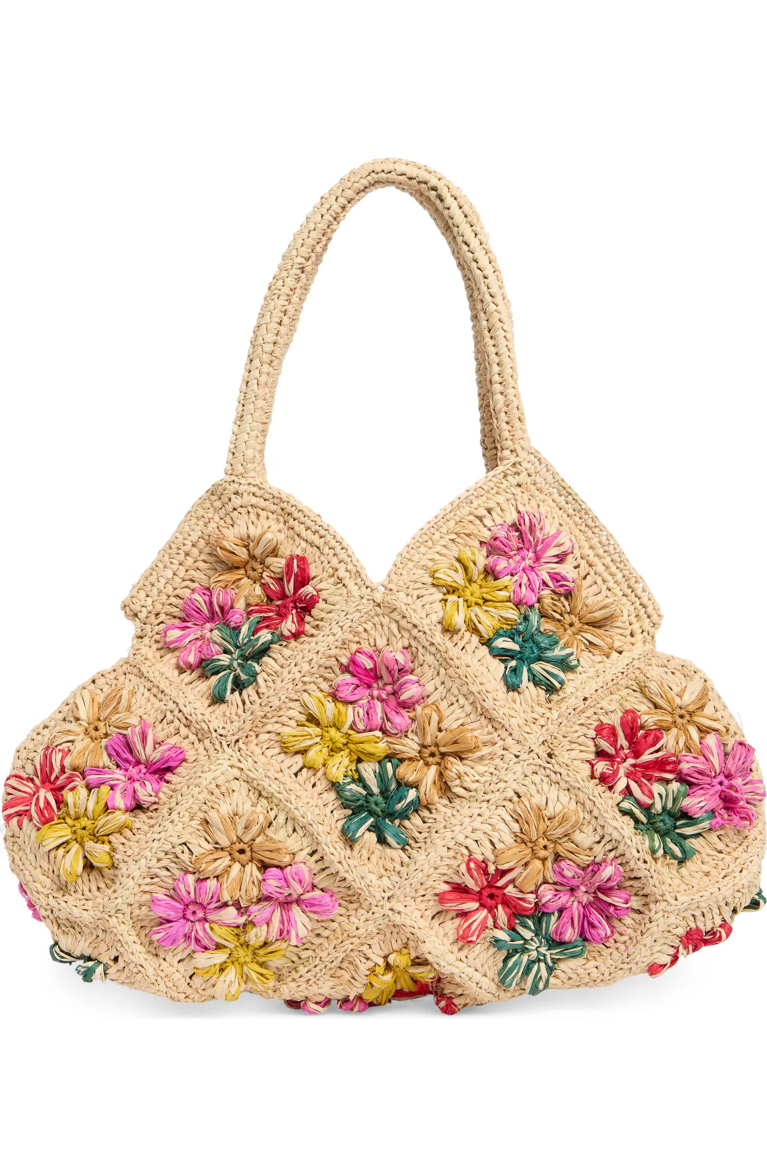 URBAN EXPRESSIONS HANDBAGS Raffia Hobo Bag | Nordstromrack | Nordstrom Rack