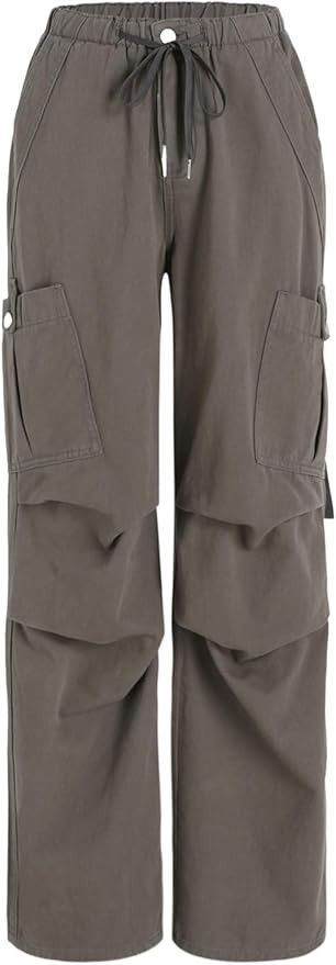 CIDER Denim Drawstring Cargo Pants | Amazon (US)