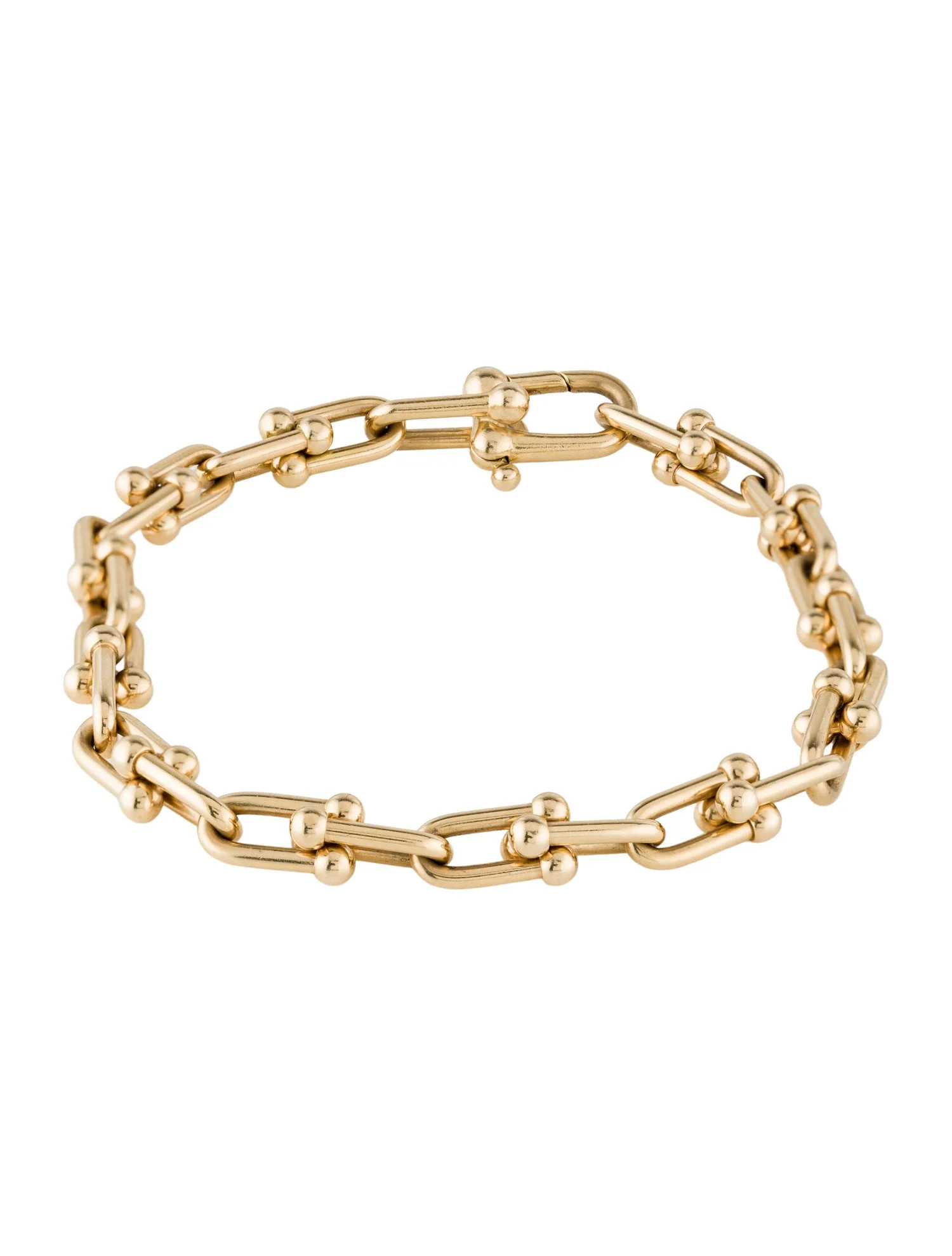 18K Small Link Bracelet | The RealReal