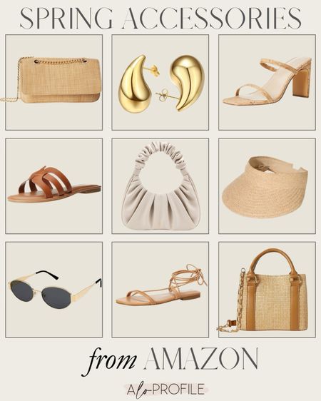 Spring Accessories // Amazon fashion, Amazon finds, Amazon spring style, Amazon spring outfits, spring wardrobe, vacation outfits, summer outfits, summer accessories, Amazon spring fashion finds