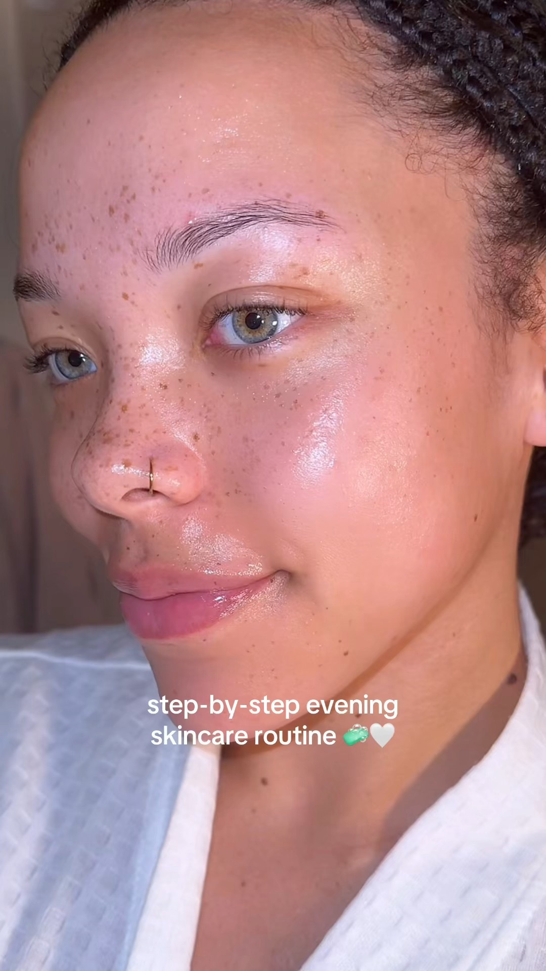 evening skincare routine 🤍 