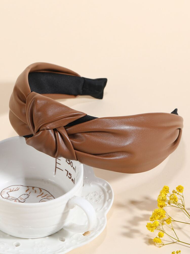 Knot Detail Wide Headband | SHEIN