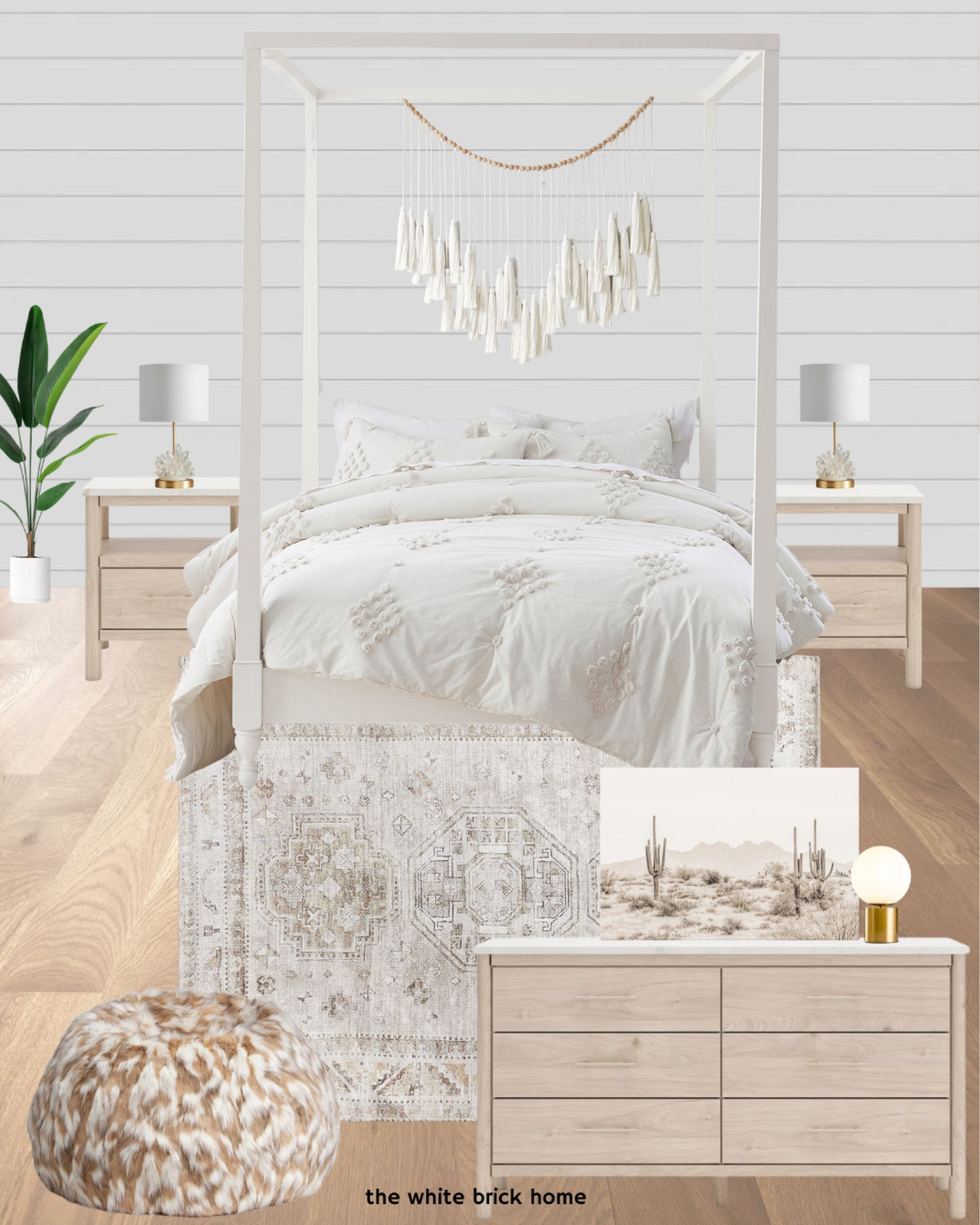 I love this boho feeling room - this canopy bed is perfectly paired with this affordable Wayfair dresser and nightstand set! 

Teen girl, girls room, girls bedroom, teen girls bedroom, girls room canopy bed, girls room dresser, girls room nightstand, girls room wall art, girls room bedding, girls room decor, girls room boho decor, girls room rug, area rug, girls room lighting, lamp, table lamp, girls room neutral, white bedding, Wayfair, pottery barn teen, Etsy. 

#LTKKids #LTKStyleTip #LTKHome